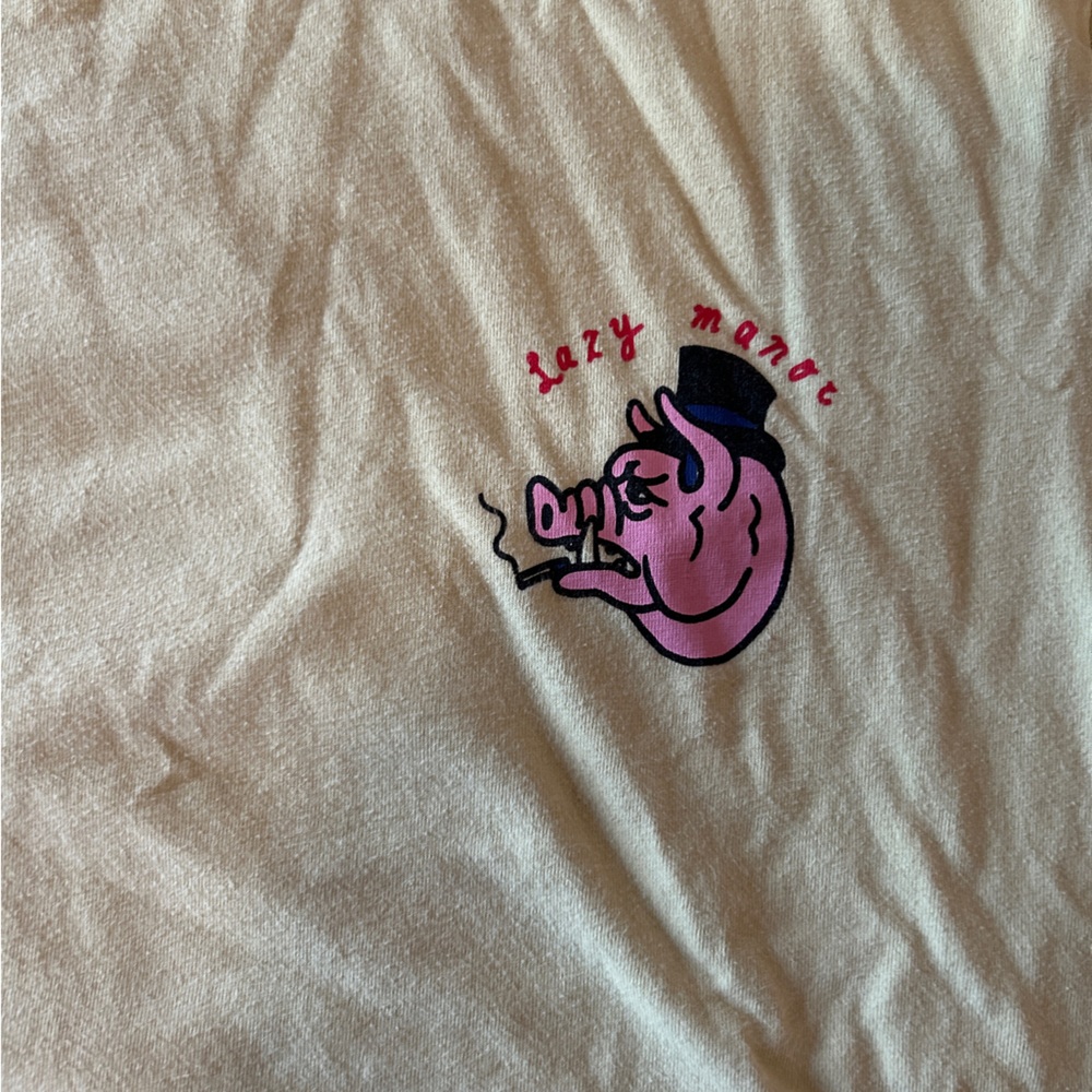 Yellow lazy oaf Graphic Tee